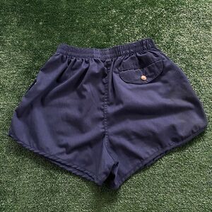 Lands' End Blue Preppy Chino Shorts Vacation Resort Wear 3'' Inseam Size Medium